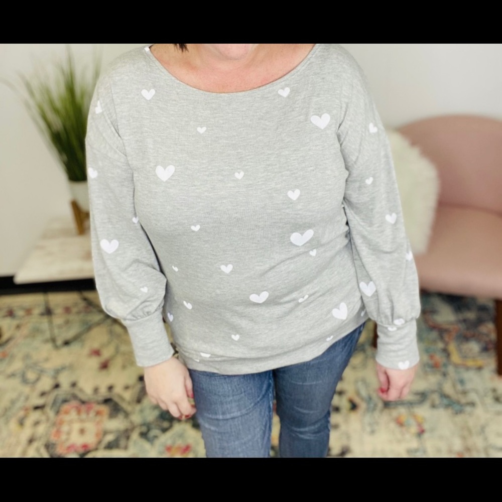 Oversized Long Sleeve Top